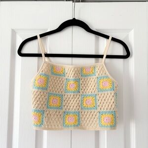 Wild Fable Crochet Tank Top